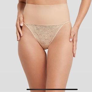 New! Maidenform Women’s tame your tummy thong